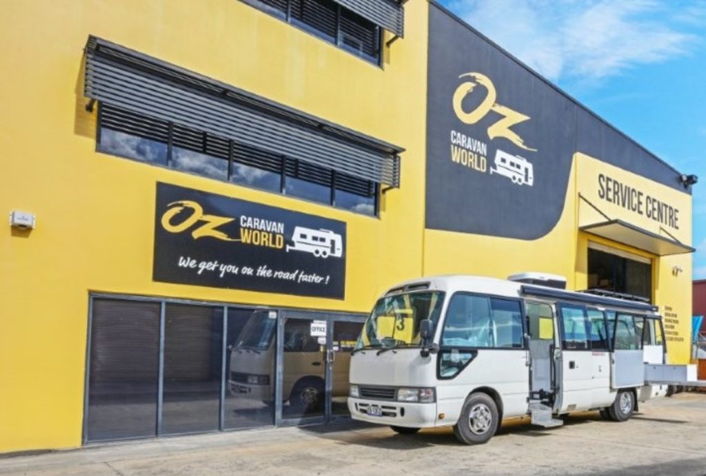 Customised conversion of a Toyota Coaster to a Motorhome