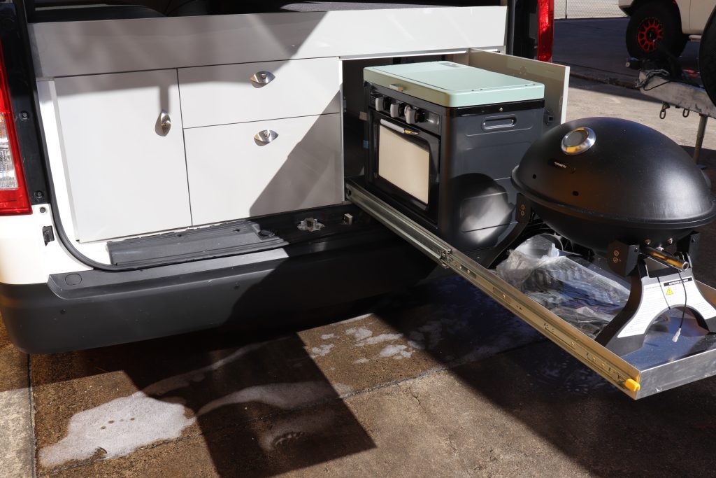 Toyota HiAce Outside Kitchen